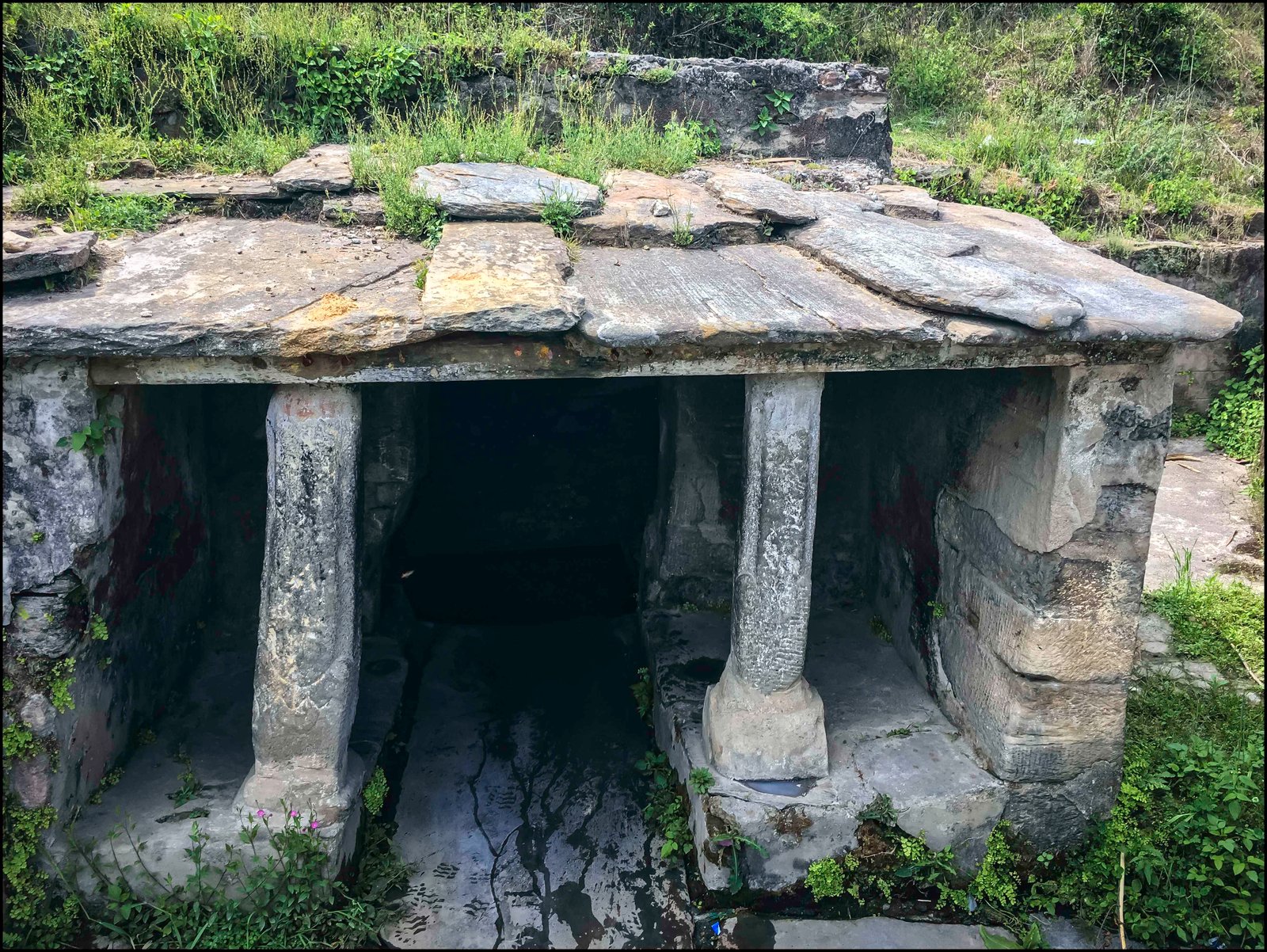Naula, traditional water system, Uttarakhand, India