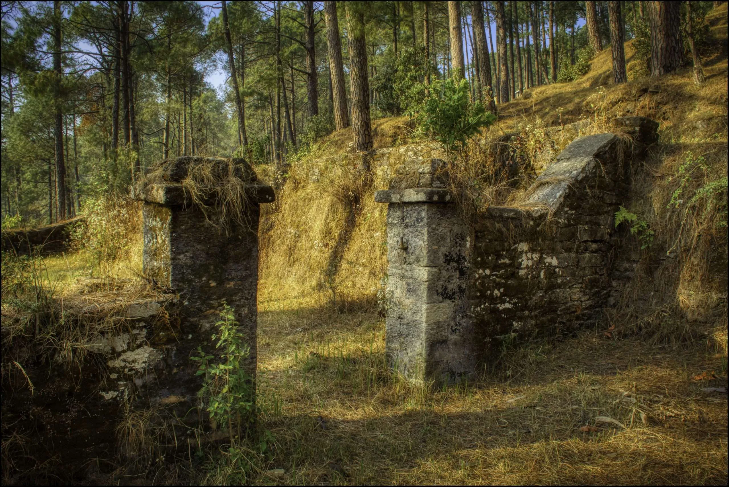 Parsi cemetery, Ranikhet,Uttarakhand, India
