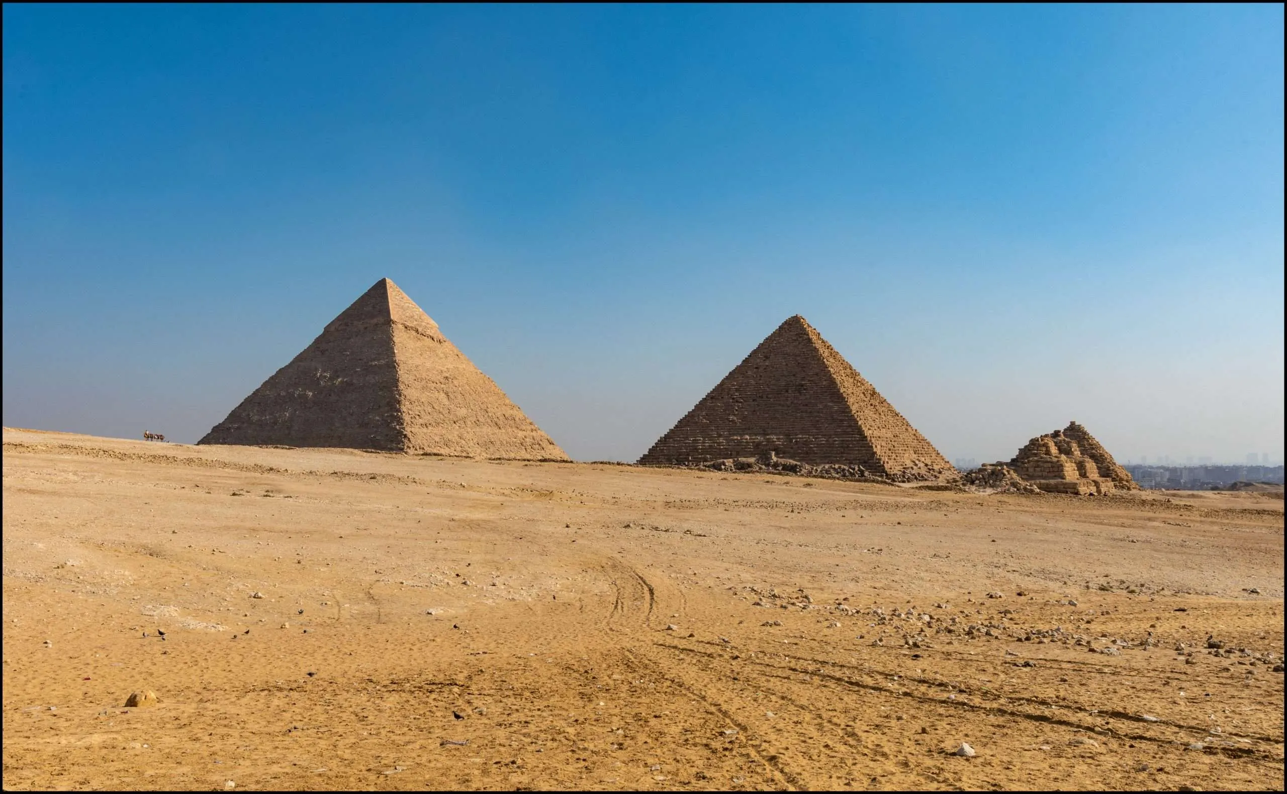 Pyramids at Giza, Egypt