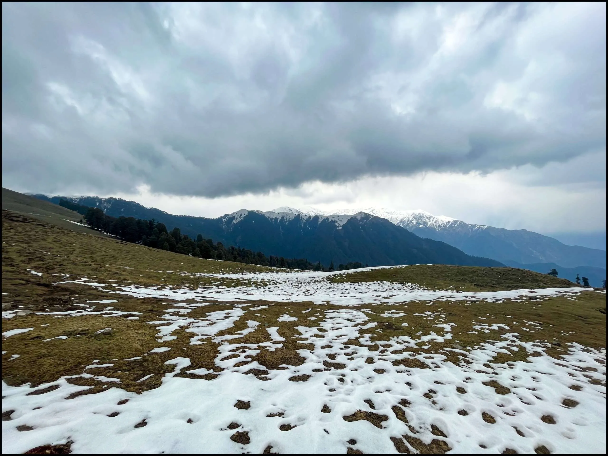 Meadows at Dayara Bugyal, Uttarakhand, India